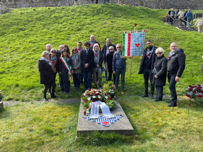 Rhodensi a Flossenbürg per l’anniversario della Liberazione del campo di concentramento