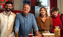 Alessio Ronca nello spot pubblicitario con Gerry Scotti