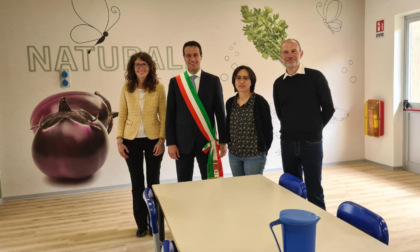 Inaugurato il nuovo refettorio della scuola secondaria