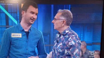 Il cuggionese Andrea Carnaghi vince al gioco tv “Avanti un altro”