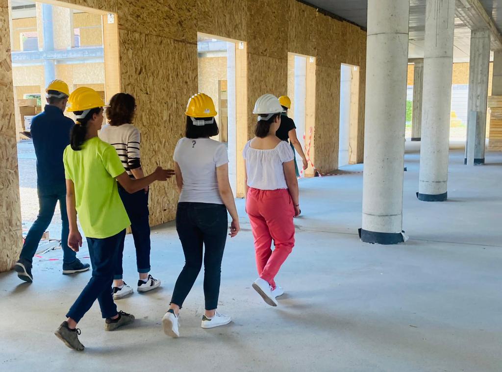 Cantiere visita scuole inveruno