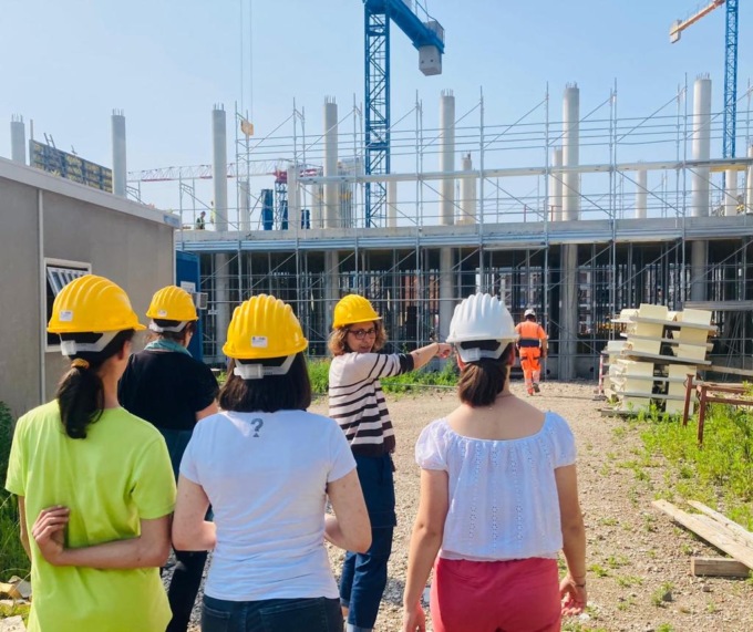 Il Consiglio Comunale dei ragazzi in visita alle nuove scuole