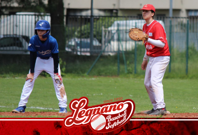 Una sconfitta per il Legnano Baseball under 15