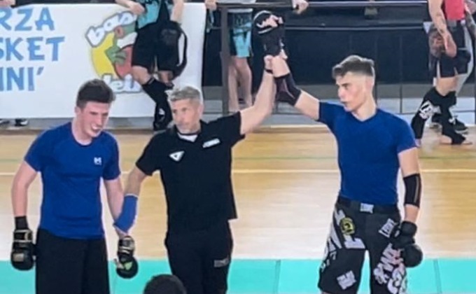 Tommaso Pucci conquista tre ori nel combattimento