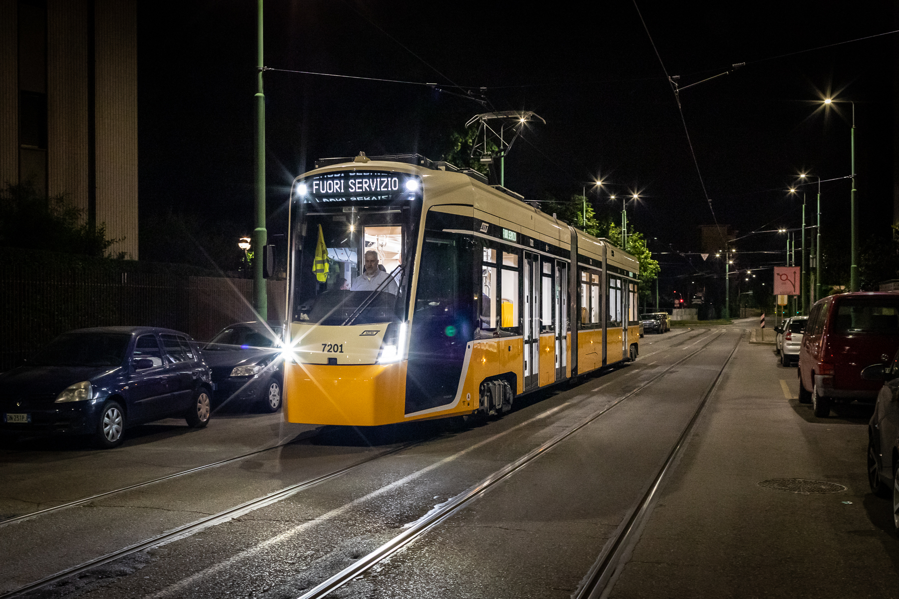 Prove in linea notturne tram Atm Tramlink