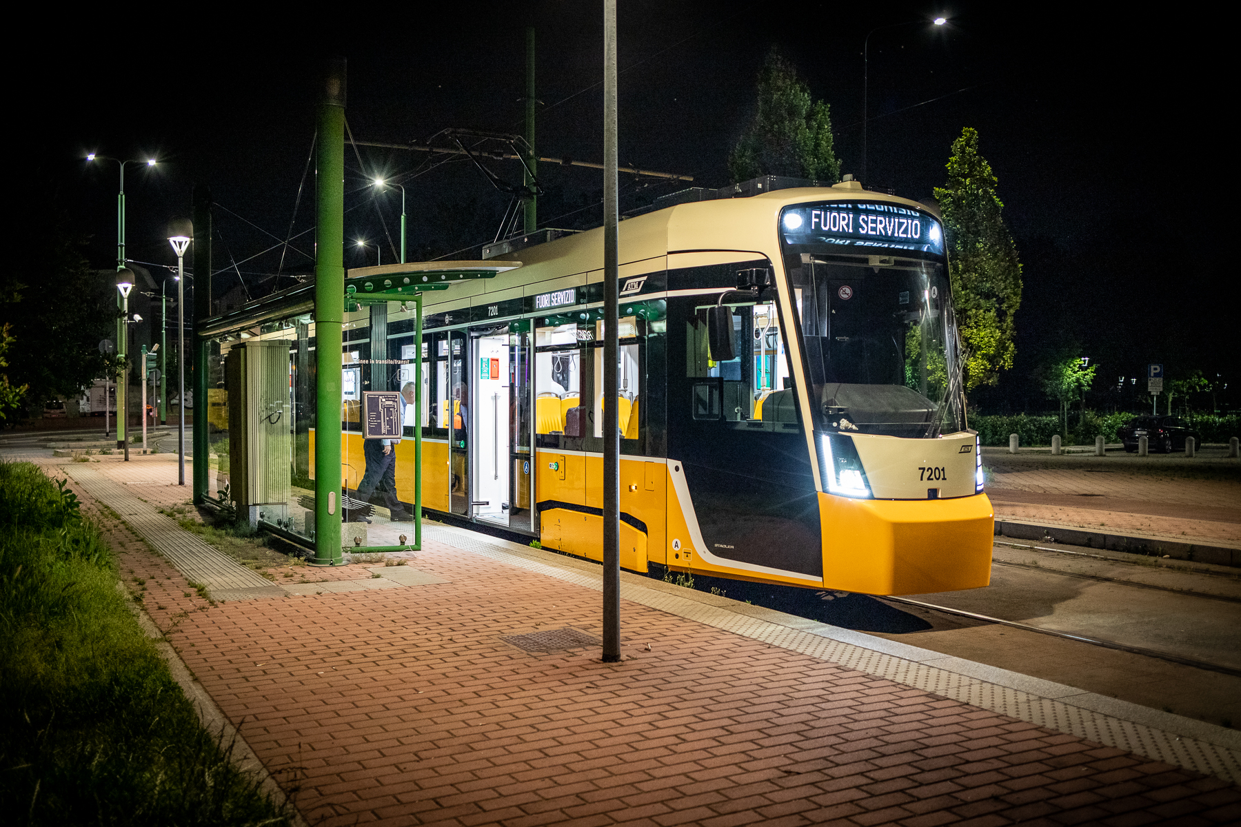 Prove in linea notturne tram Atm Tramlink2