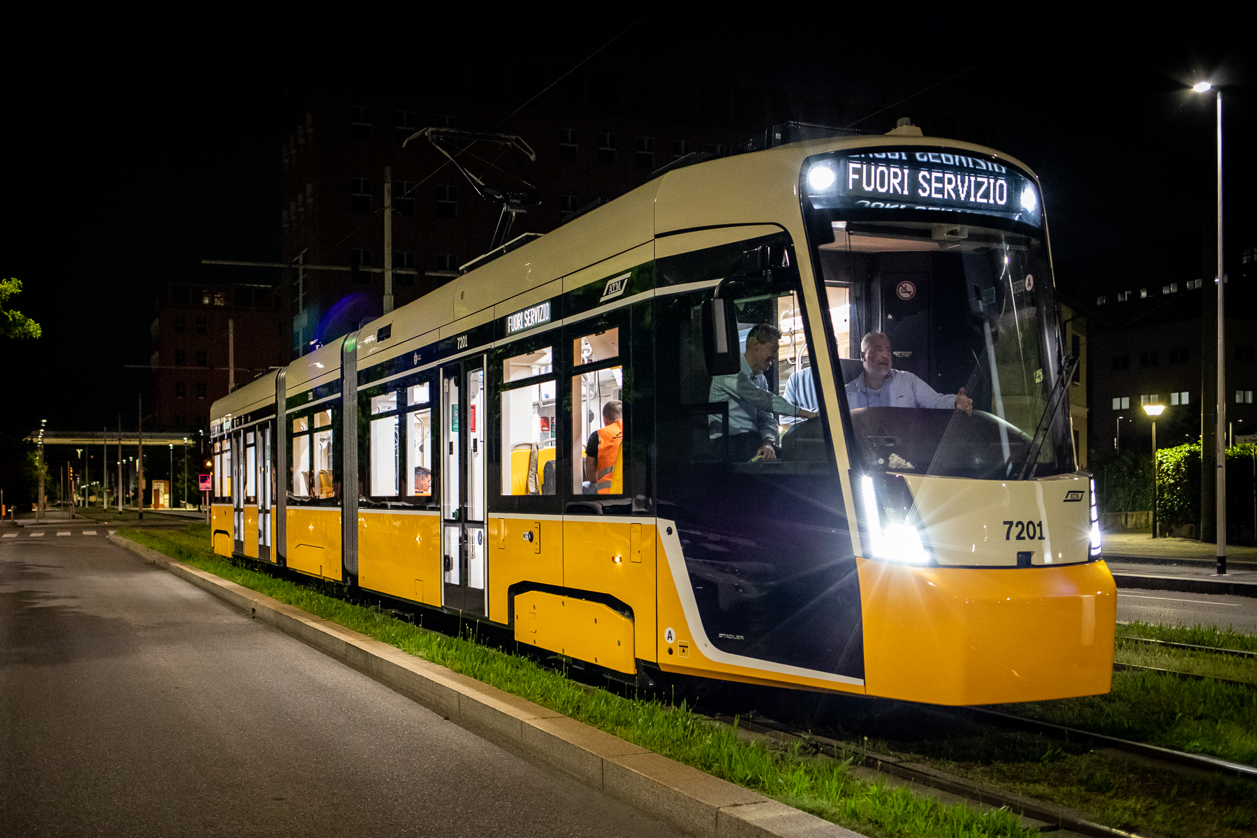 Prove in linea notturne tram Atm Tramlink3