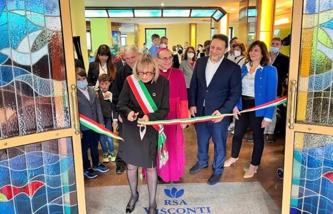 Inaugurata la nuova Rsa Visconti