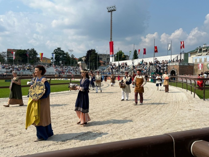 Palio di Legnano: in finale Legnarello, La Flora, Sant'Ambrogio e San Bernardino