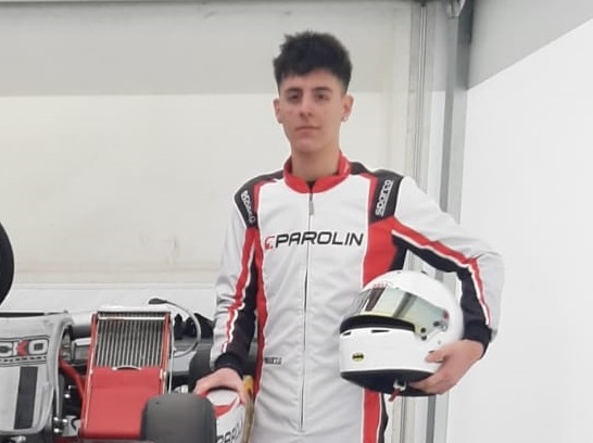 Riccardo Mannarino, giovane talento del kart