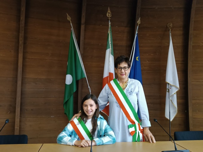 Arianna Losa eletta sindaco del Consiglio comunale dei ragazzi