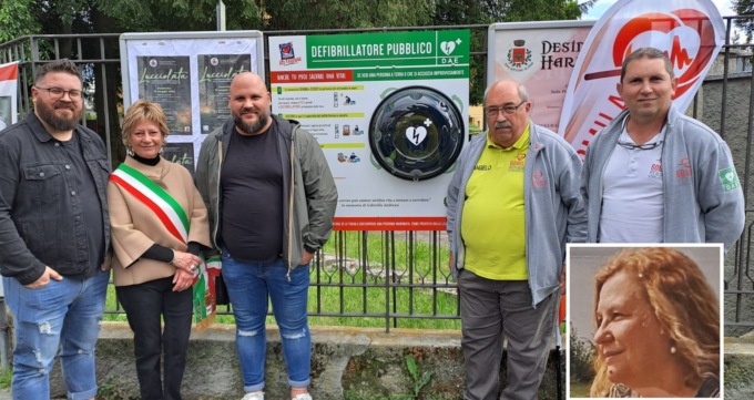 Defibrillatore in ricordo di Gabriella Andreasi per salvare vite