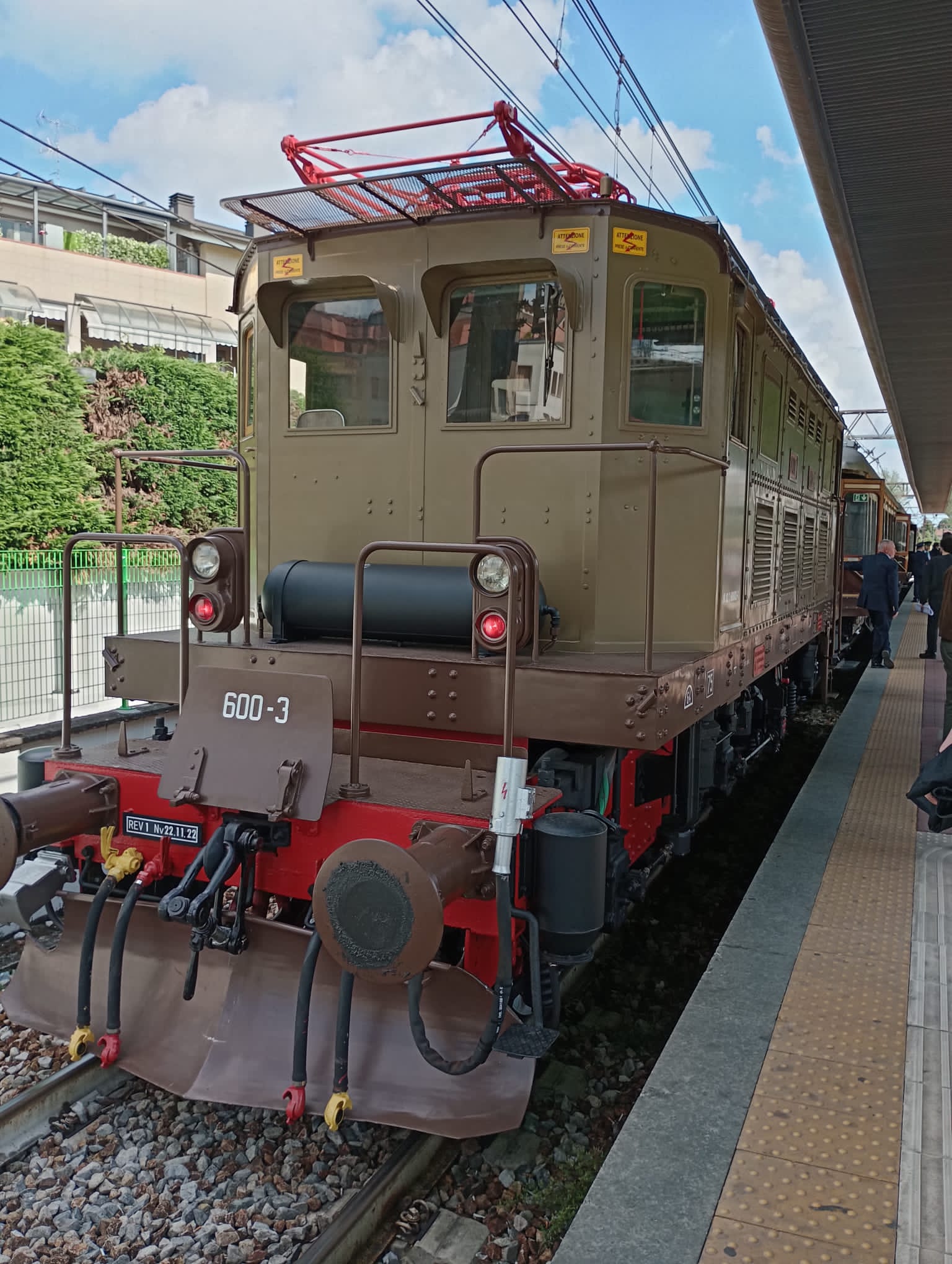 Novate, treni storico per centenario Giovanni Testori