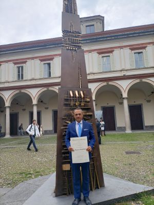 Il sostituto commissario in congedo Nando Sabatino diventa Cavaliere della Repubblica