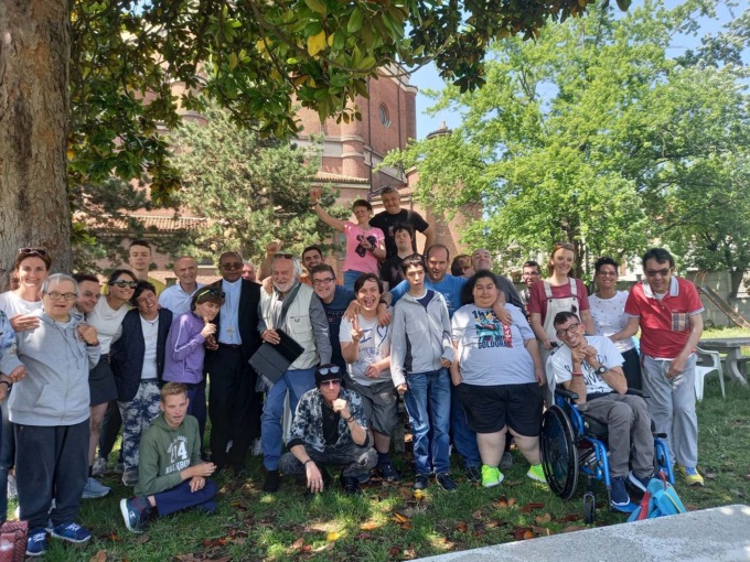 Il Vescovo di Kigoma in visita a San Giorgio