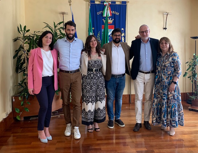 Il sindaco Luca Nuvoli presenta la nuova Giunta