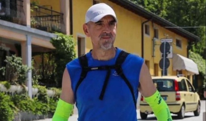 Le cento maratone di Giuseppe: “Il segreto? Corro piano e mi diverto”
