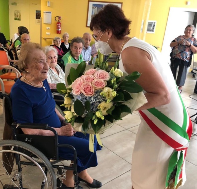 Nonna Angela compie 105 anni