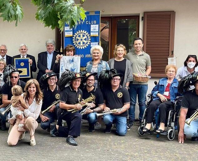 La Rsa “Pampuri” premiata da Rotary Abbazia