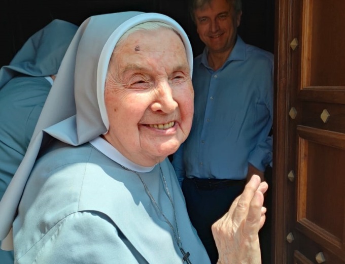 Suor Piercarla saluta il paese dopo 60 anni