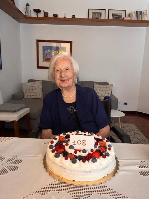 Le 108 estati della super nonna Luisa