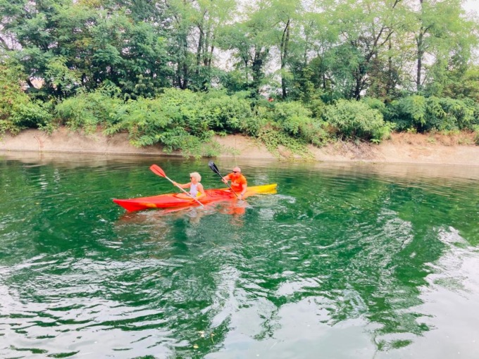 pontile Kayak