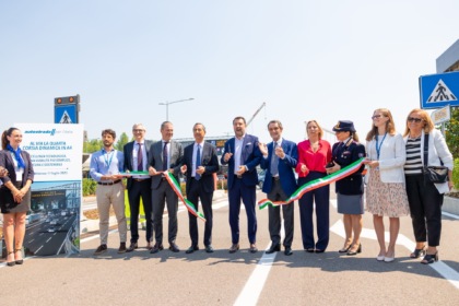 Inaugurata la quarta corsia dinamica in A4