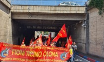 Metalmeccanici in sciopero: lavoratori in piazza a Legnano