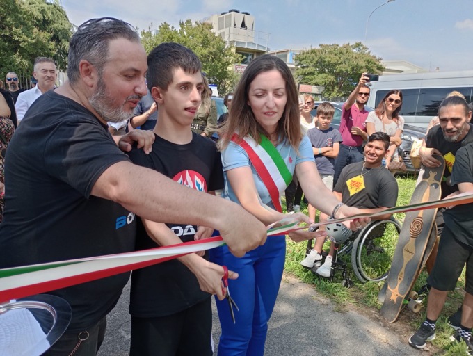 Una giornata di eventi in occasione dell’inaugurazione dello skate park