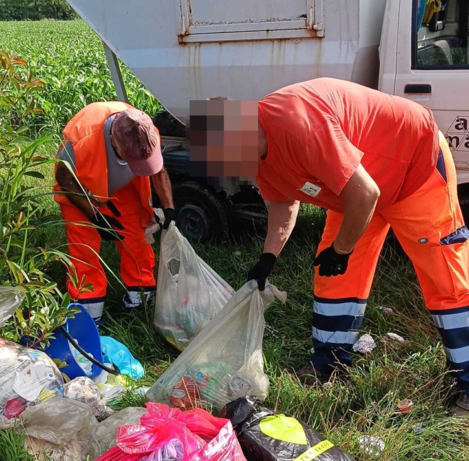 Abbandono di rifiuti: l’incivile identificato in poche ore
