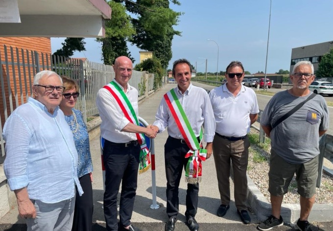 Inaugurata la ciclabile Abbiategrasso-Cassinetta