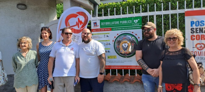 Secondo defibrillatore in ricordo di Gabriella Andreasi