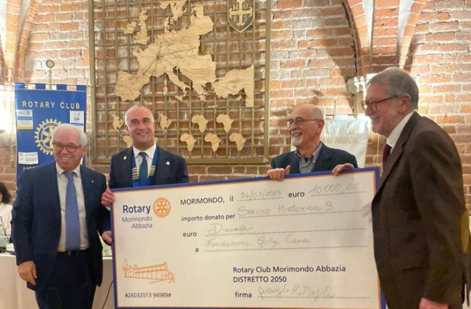 Il Golgi ringrazia Rotary per il contributo alla ricerca