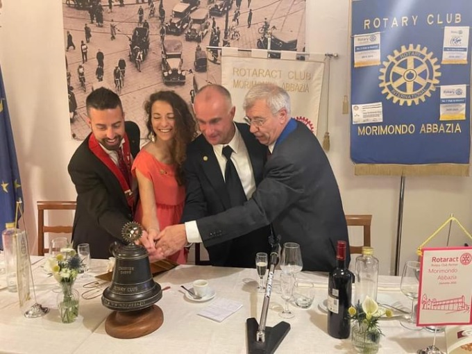 Nuovo presidente al Rotary club Abbazia