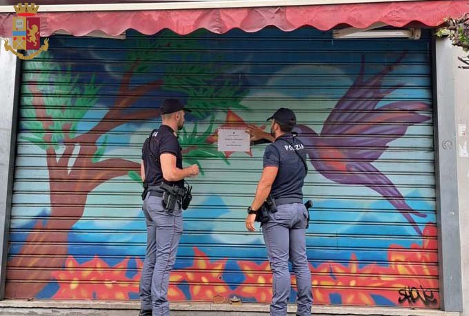 Sospesa per 10 giorni la licenza al Bar gelateria Colibrì