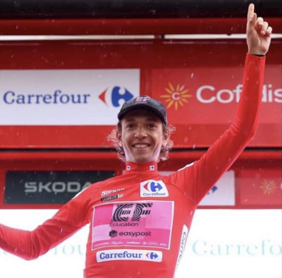 Il magentino Andrea Piccolo primo alla Vuelta di Spagna