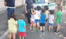 La Polizia Locale di Castano a tu per tu coi bambini di Buscate