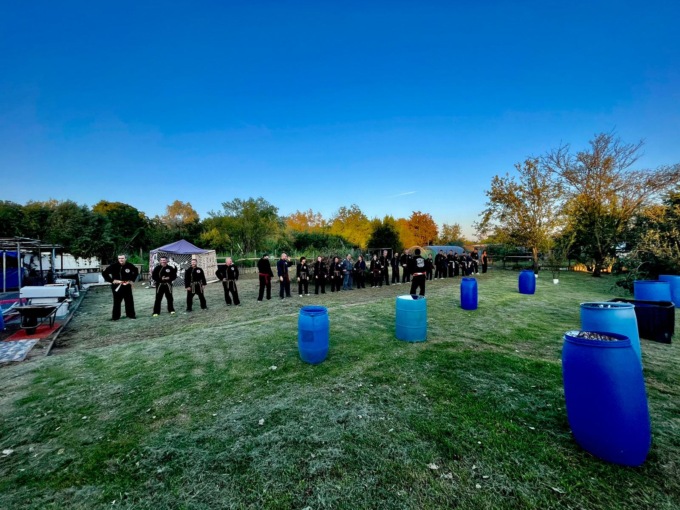 Allenamento al bosco dei cento passi