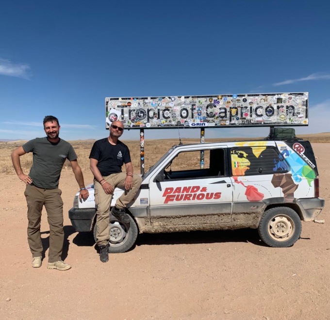 Pand and Furious: il giro del mondo in Panda