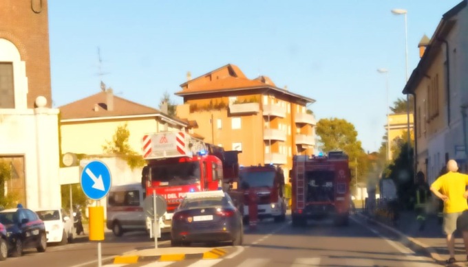 Mezzi di soccorso sul Sempione per sventare un insano gesto