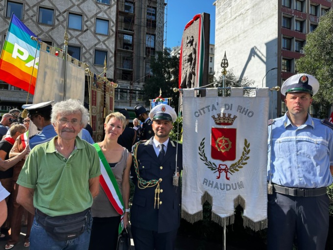 Una delegazione di Rho alle commemorazioni per i 79 anni dall’eccidio di Piazzale Loreto