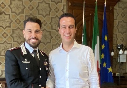 Il capitano Giuseppe Santoro lascia Rho per Alba