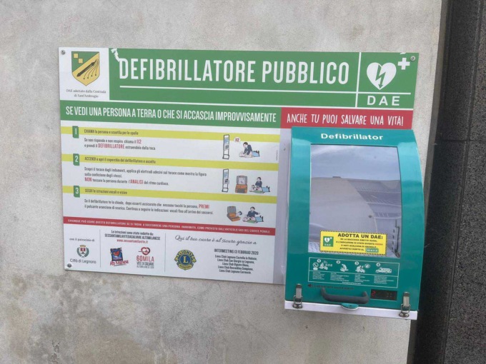 Rubato un defibrillatore: è il terzo scomparso in pochi giorni