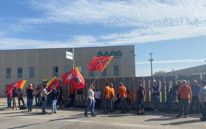 Sciopero alla Sarg di Bollate: i dipendenti chiedono il rispetto del contratto nazionale