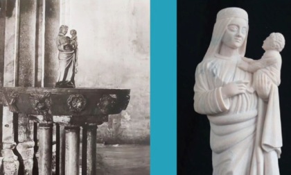 Torna in Abbazia la statua della Madonnina