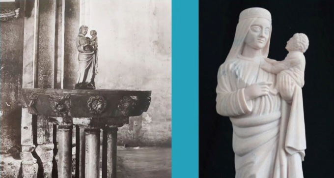 Torna in Abbazia la statua della Madonnina