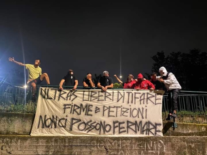 “Tifo troppo rumoroso, si devono misurare i decibel”