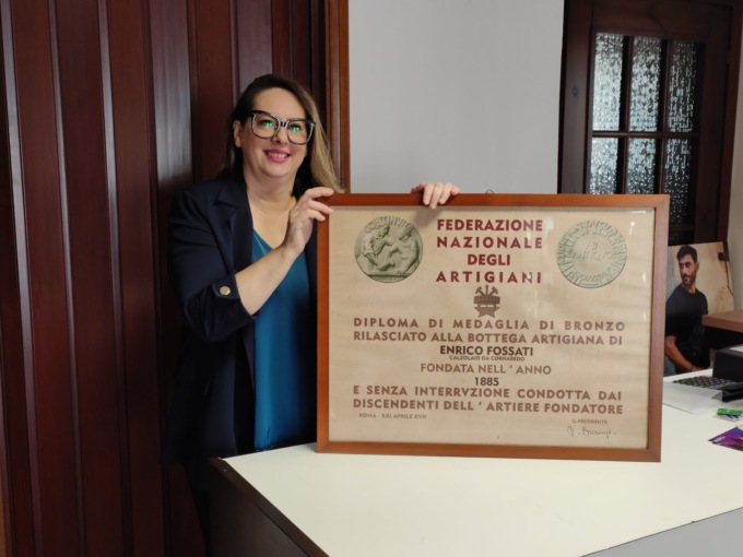 Calzoleria Fossati, 138 anni di storia cornaredese