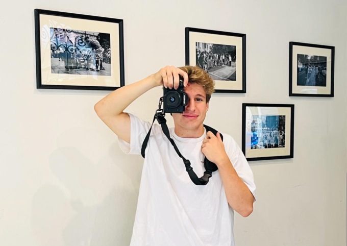 Il giovane Andrea Parisi incanta con le sue fotografie