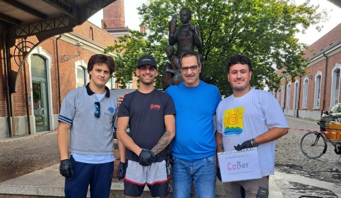 “Il nostro punto di ritrovo era sporco, così abbiamo deciso di pulirlo”